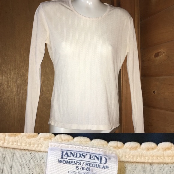 lands end silk underwear